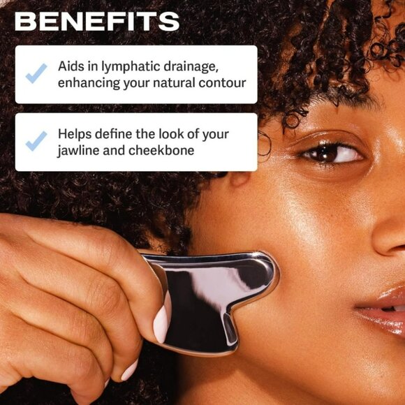 SACHEU Beauty The Ultimate Stainless Steel Facial 2 Pc Tool Set Travel Pouches - Picture 15 of 16